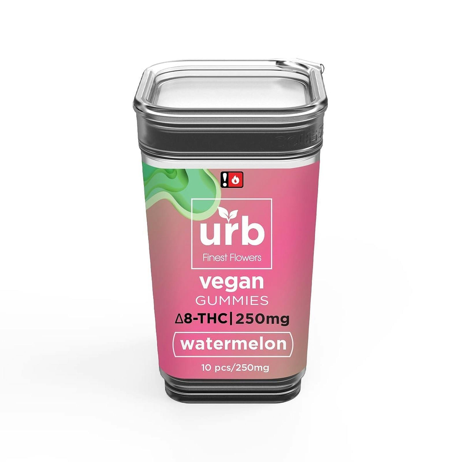 Urb Finest Flowers Delta 8 Nano Gummies 25mg – Vegan